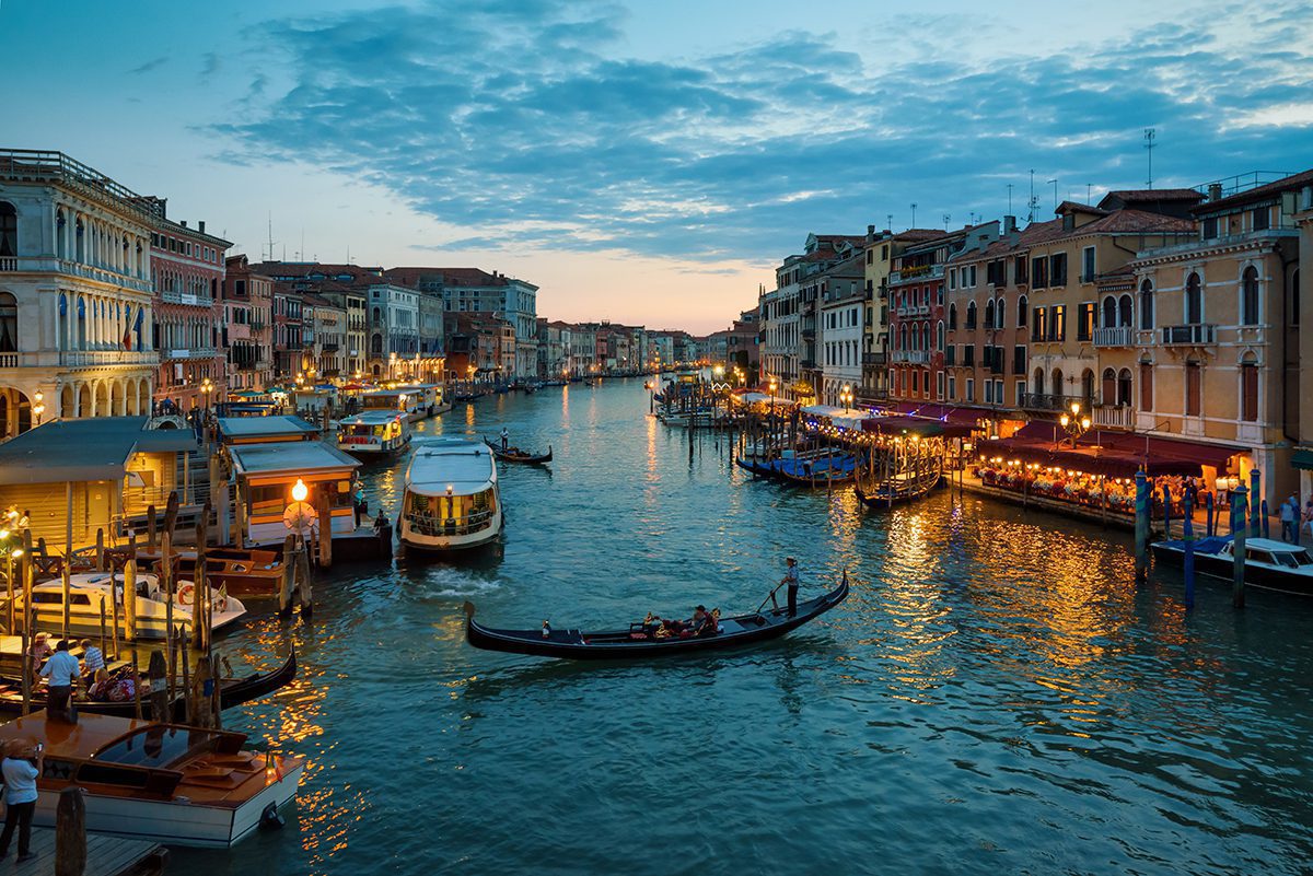 que hacer en venecia por la noche